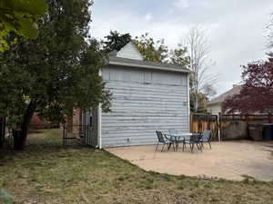 View of patio