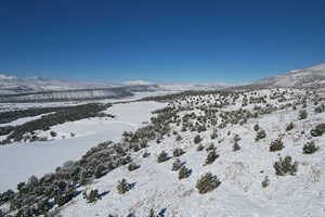 Winter time views of the infamous Stone Quarry in Milburn, UT!