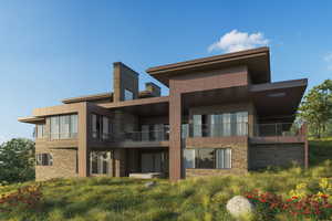 Exterior Rendering - Back