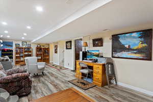 Another view of the Basement family room.