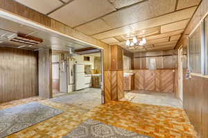 family room/dining area