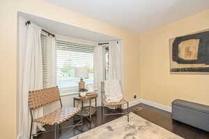 Formal dining area that is currently used as a secondary family room