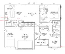 Floorplan will be flipped so garage is on the other side.