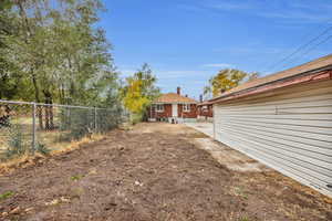 View of yard featuring a patio area