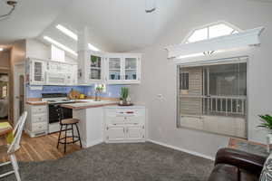 Family room & kitchen open area