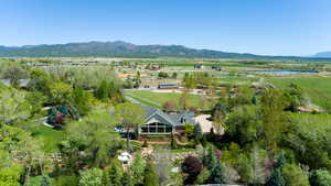 Drone / aerial view back of house