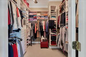 Primary Walk in closet