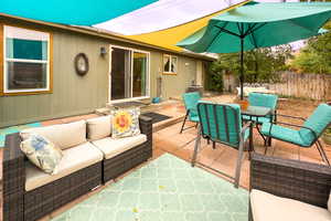 View of patio / terrace with outdoor lounge area