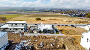 Drone / aerial view with a rural view