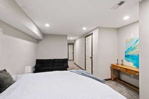 Master Bedroom featuring New carpeting