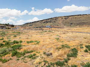 Mountain view featuring a rural view