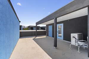 View of patio / terrace with ac unit