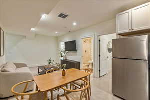 View of dining area