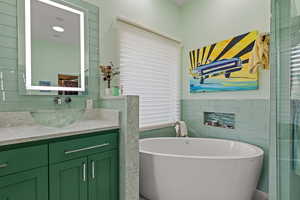 Master bathroom