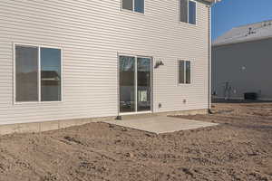 Back of house featuring a patio