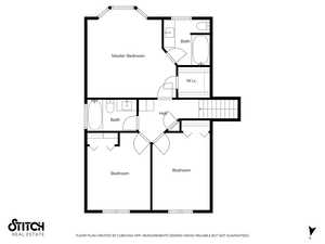 Second Level Floor Plan