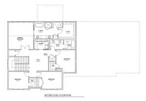 Second Level Floor Plan