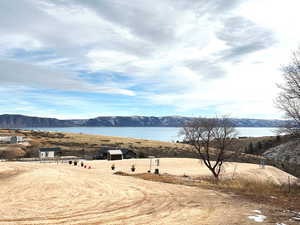 Property view of water featuring a mountain view