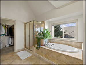 En suite bathroom