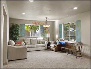 Basement family room