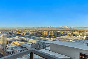 View of city with a mountain view