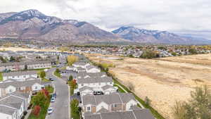 Exterior space featuring a mountain view