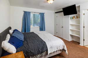 Master Bedroom with walk-in closet