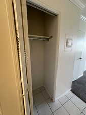 View of closet