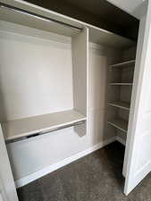 View of closet