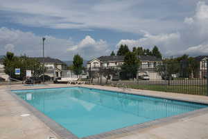 View of pool