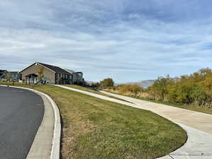 Walking paths right by the lake accessible just steps away from your new home!