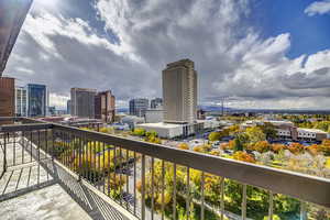 View from patio