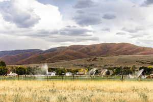 View of mountain feature featuring a rural view