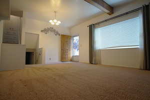 Abundant Natural Light in Vaulted Living Room