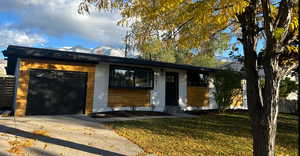 Modern Garage Door with Windows