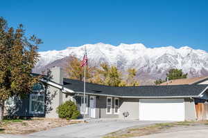 New Roof and Rain Gutters. Beautiful view of Mountains