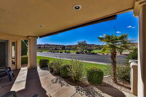 View From Covered Patio