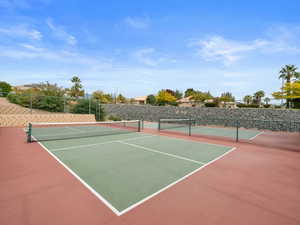 Tennis and Pickleball court