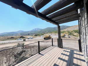 Enjoy fresh air and plenty of room to entertain or just relax on this generously sized deck.