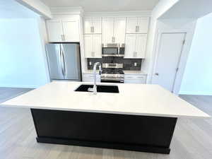 Comfort meets style in a space made for relaxing or entertaining.