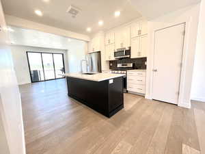 Comfort meets style in a space made for relaxing or entertaining.