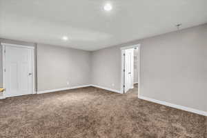 Spare room with carpet