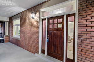 Original Refurbished Historical front door