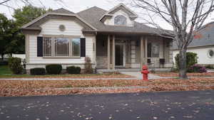 View of front of house with a porch