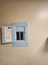 Utilities featuring electric panel