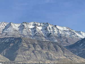 Mountain view from balcony