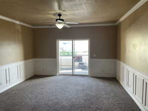 Living room in mid December now that unit is vacant for new owners