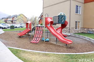 View of jungle gym