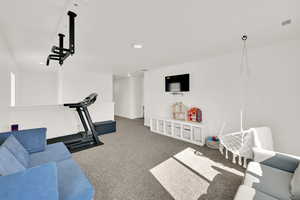 View of exercise room