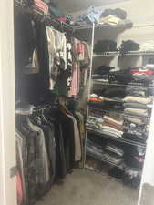 master walk-in closet